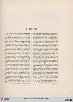 E: Orestes