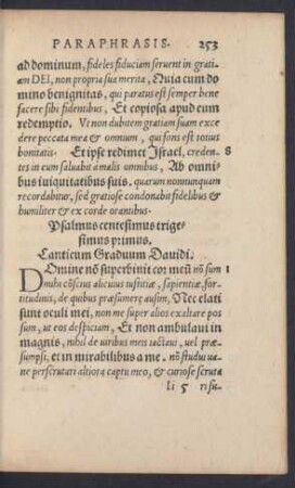 Psalmus centesimus trigesimus primus. - Psalmus 140.