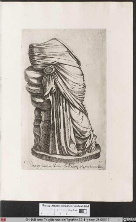 Statue einer Tochter der Niobe.