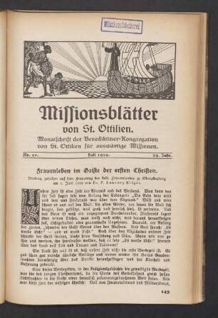 Nr. 10. Juli 1919 23. Jahr
