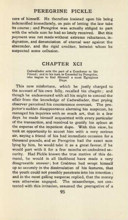 Chapter XCI. Cadwallader acts the part of a comforter to his friend ; ...