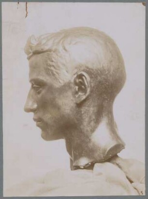 Kopf Francesco, 1899, Bronze