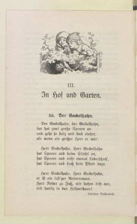 III. In Hof und Garten