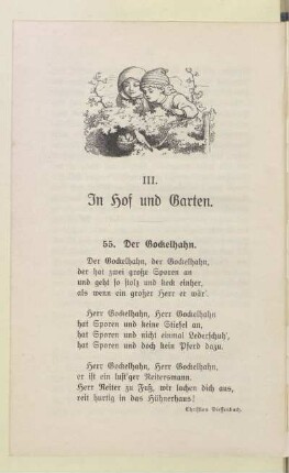 III. In Hof und Garten