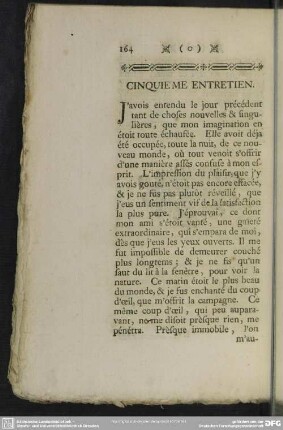 Cinquieme Entretien