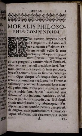 Moralis Philosophiae Compendium