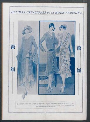 Últimas creaciones de la moda femenina