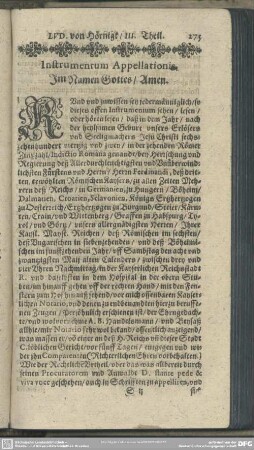Instrumentum Appellationis