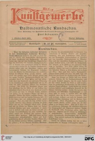 1. Oktober-Heft 1893