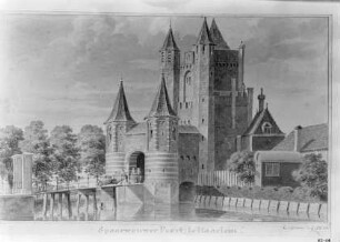 Spaarwouwer Poort te Haarlem