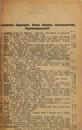 Catalog Nr. ... des antiquarischen Bücherlagers von L. M. Glogau Sohn in Hamburg : [Ab Nr. 34 auch m. d. Tit.:] Des Hamburger Antiquar. 14