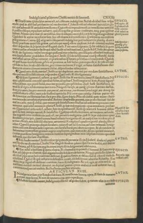 Articulus XVIII.