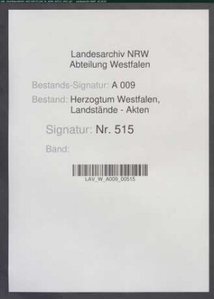 Privilegium successionis ad morganaticam der westfälischen Ritterschaft (2 Abschriften)