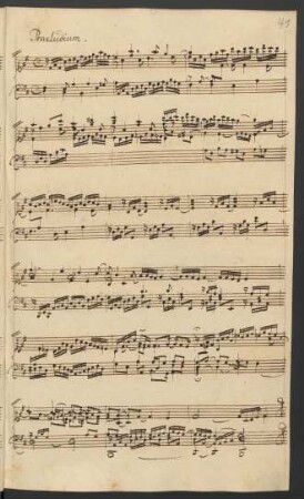 Präludien; cemb; D-Dur; BWV 925