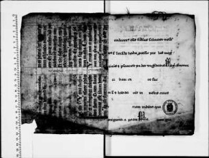 Handschriftenmakulatur (Antiphonar)
