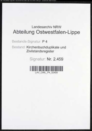 Kirchenbuchduplikat der katholischen Gemeinde Niedermarsberg (GHT 1848-1859). (Gemeinde: Niedermarsberg, katholische Gemeinde)