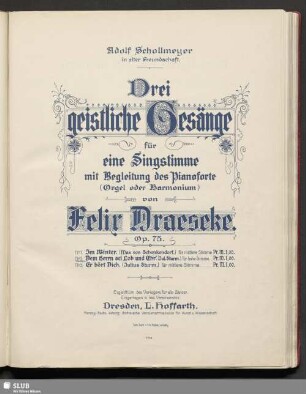 No. 2: Dem Herrn sei Lob und Ehr'