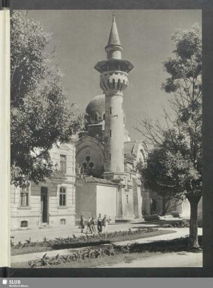 Die türkische Moschee in Constanta, dem Verwaltungs-, Wirtschafts- und Kulturzentrum der Dobrudscha