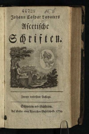 Johann Caspar Lavaters Ascetische Schriften