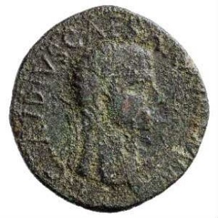 Münze, Sesterz, 41 - 50 n. Chr.