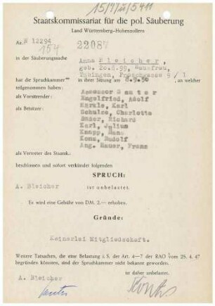 Bleicher, Anna