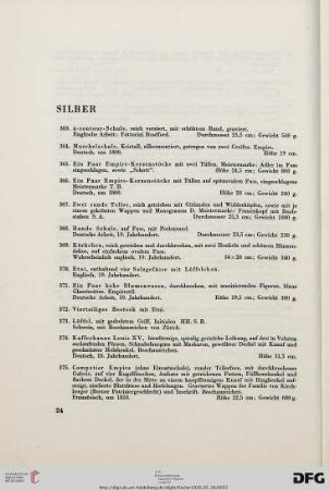 Silber (Nr. 363-426)