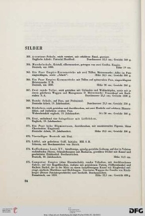 Silber (Nr. 363-426)