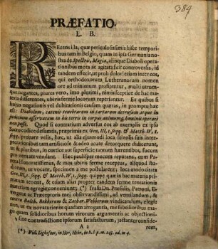 Diss. theol. exhibens controversiam recentiorem de tentatione Evae et Christi a diabolo in assumto corpore facta : ad loca Genes. III, I. seqq. et Matth. IV, I. seqq. contra Balth. Bekkerum & Zach. Webberum