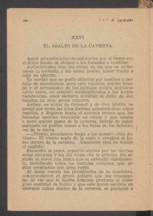 XXVI - El asalto de la caverna