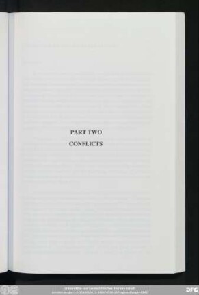 Part Two Conflicts