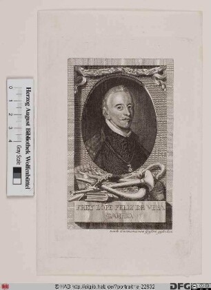 Bildnis Lope Félix de Vega Carpio (gen. Lope de Vega)