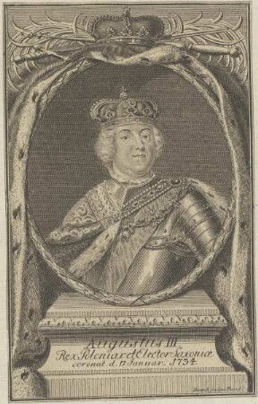 Bildnis des Augustus III.