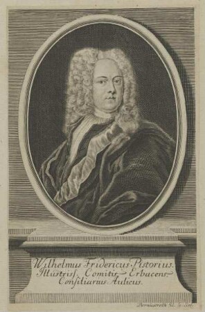 Bildnis des Wilhelmus Fridericus Pistorius