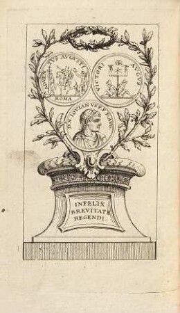 Histoire de l'empereur Jovien et traductions de quelques ouvrages de l'Empereur. 1. (1748). - 395 S.