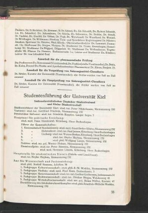 Studentenführung der Universität Kiel