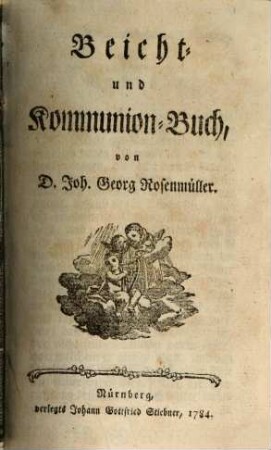 Beicht- und Kommunion-Buch