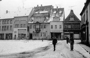 Wurzner Markt im Winter