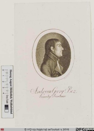 Bildnis Andreas Georg Bez