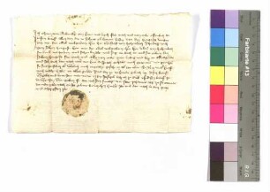 Cunz von Bebenburg: Hengst; Siegel: Cunz von Bebenburg.