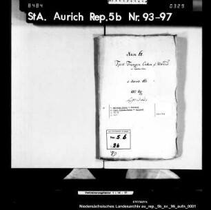 Ursprünglicher Gläubiger: Matthias Oncken in Wittmund Gläubiger im Jahre 1744: Tjart Franzen Oncken in Wittmund Höhe des Kredits bzw. der Schuld: 150 Reichstaler Jahr der Aufnahme des Kredits bzw. Jahr des Entstehens der Schuld: 1661
