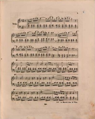 Cerrito-Marsch : für d. Pianoforte