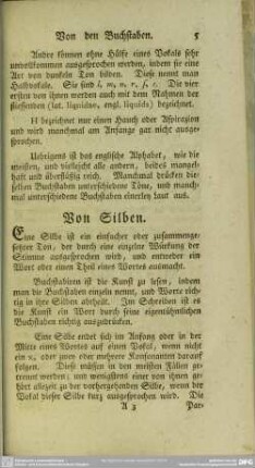 Von Silben