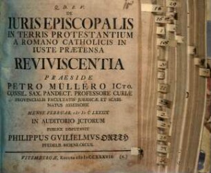 De Iuris Episcopalis In Terris Protestantium A Romano Catholicis In Iuste Praetensa Reviviscentia