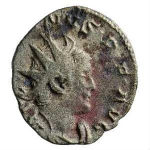 Münze, Antoninian, 257 - 258 n. Chr.