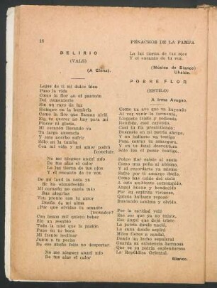 Delirio : (Vals). - (A Elena).