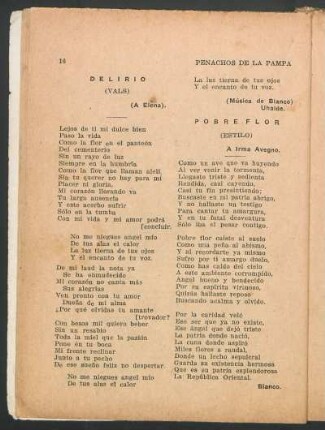Delirio : (Vals). - (A Elena).