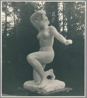Große Kniende, 1935/36, Gips