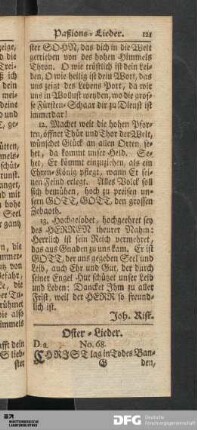 Oster-Lieder.