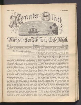 N° 10. 1894. Oktober