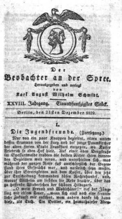 51. Stueck, 21. Dezember 1829